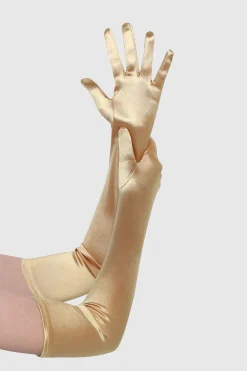 BABEYOND Evening Gloves|21.6 Elbow Length Satin Flapper Gloves
