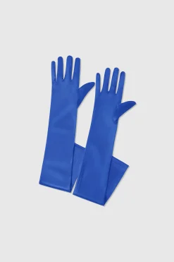 BABEYOND Evening Gloves|21.6 Elbow Length Satin Flapper Gloves