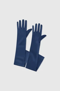 BABEYOND Evening Gloves|21.6 Elbow Length Satin Flapper Gloves