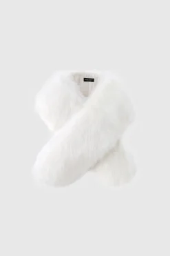 BABEYOND Shawls & Scarves|47.2 Faux Fur Shoulder Collar Scarf