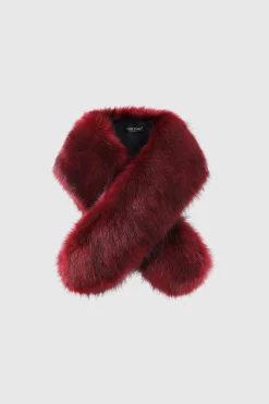 BABEYOND Shawls & Scarves|47.2 Faux Fur Shoulder Winter Scarf