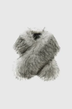 BABEYOND Shawls & Scarves|47.2 Faux Fur Shoulder Winter Scarf