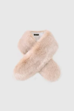 BABEYOND Shawls & Scarves|47.2 Faux Fur Shoulder Winter Scarf