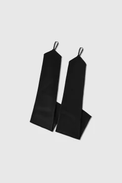 BABEYOND Evening Gloves|19 Finger Loop Satin Stretchy Gloves