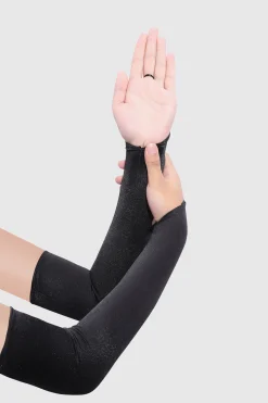 BABEYOND Evening Gloves|19 Finger Loop Satin Stretchy Gloves