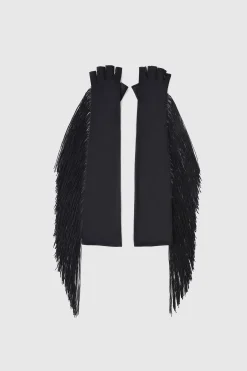 BABEYOND Evening Gloves|19.7 Fringe Fingerless Flapper Gloves