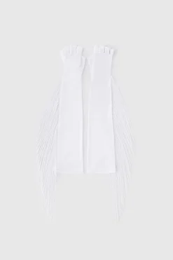BABEYOND Evening Gloves|19.7 Fringe Fingerless Flapper Gloves