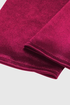BABEYOND Evening Gloves|15 Long Satin Stretchy Flapper Gloves