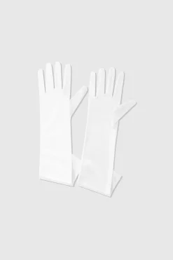 BABEYOND Evening Gloves|15 Long Satin Stretchy Flapper Gloves