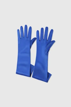 BABEYOND Evening Gloves|15 Long Satin Stretchy Flapper Gloves