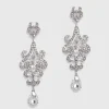 BABEYOND Jewelry|Antique Exotic Chandelier Earrings Silver