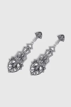 BABEYOND Jewelry|Antique Vintage Crystal Studded Earrings