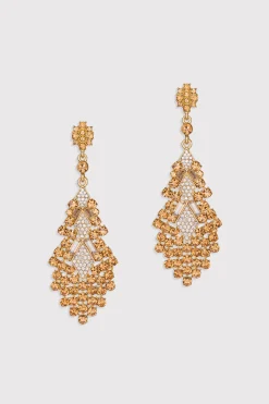 BABEYOND Jewelry|Art Deco Bohemian Beaded Earrings Gold