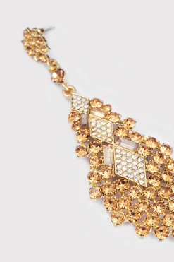 BABEYOND Jewelry|Art Deco Bohemian Beaded Earrings Gold