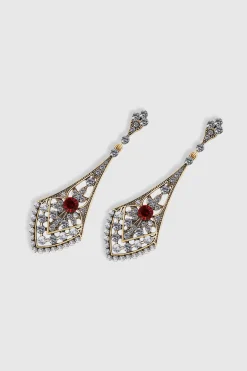 BABEYOND Jewelry|Art Deco Crystal Studded Earrings