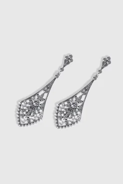 BABEYOND Jewelry|Art Deco Crystal Studded Earrings