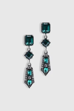 BABEYOND Jewelry|Art-Deco Rhinestone Studded Earrings