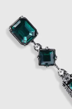 BABEYOND Jewelry|Art-Deco Rhinestone Studded Earrings