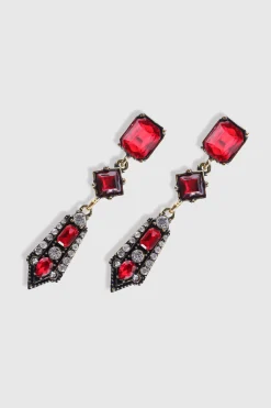 BABEYOND Jewelry|Art-Deco Rhinestone Studded Earrings