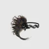 BABEYOND Headpieces & Fascinators|Beaded Sequin Peacock Headdress Black