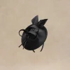 BABEYOND Headpieces & Fascinators|Bow Knot Cocktail Feather Pillbox Fascinator Black