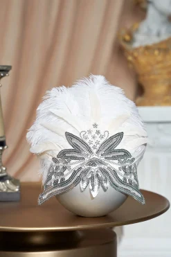 BABEYOND Headpieces & Fascinators|Carnival Sequined Fluffy Feather Headband