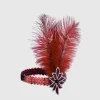 BABEYOND Headpieces & Fascinators|Carnival Sequined Showgirl Headband Red