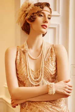 BABEYOND Jewelry|Classic Multi Strand Pearl Bracelet