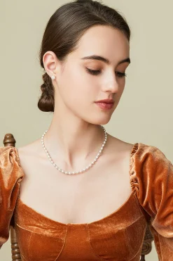 BABEYOND Jewelry|Classic Pure Cream Pearl Choker