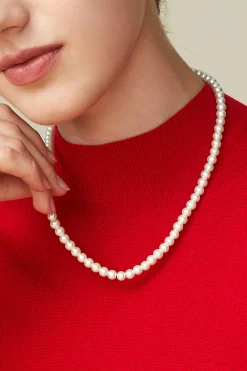 BABEYOND Jewelry|Classic Pure Cream Pearl Choker