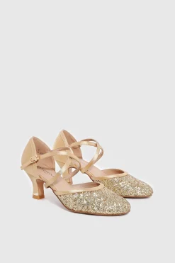 BABEYOND Shoes|Closed Toe Flash Latin Dance Shoes