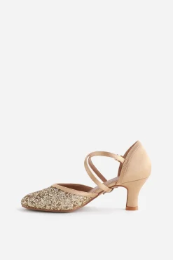 BABEYOND Shoes|Closed Toe Flash Latin Dance Shoes