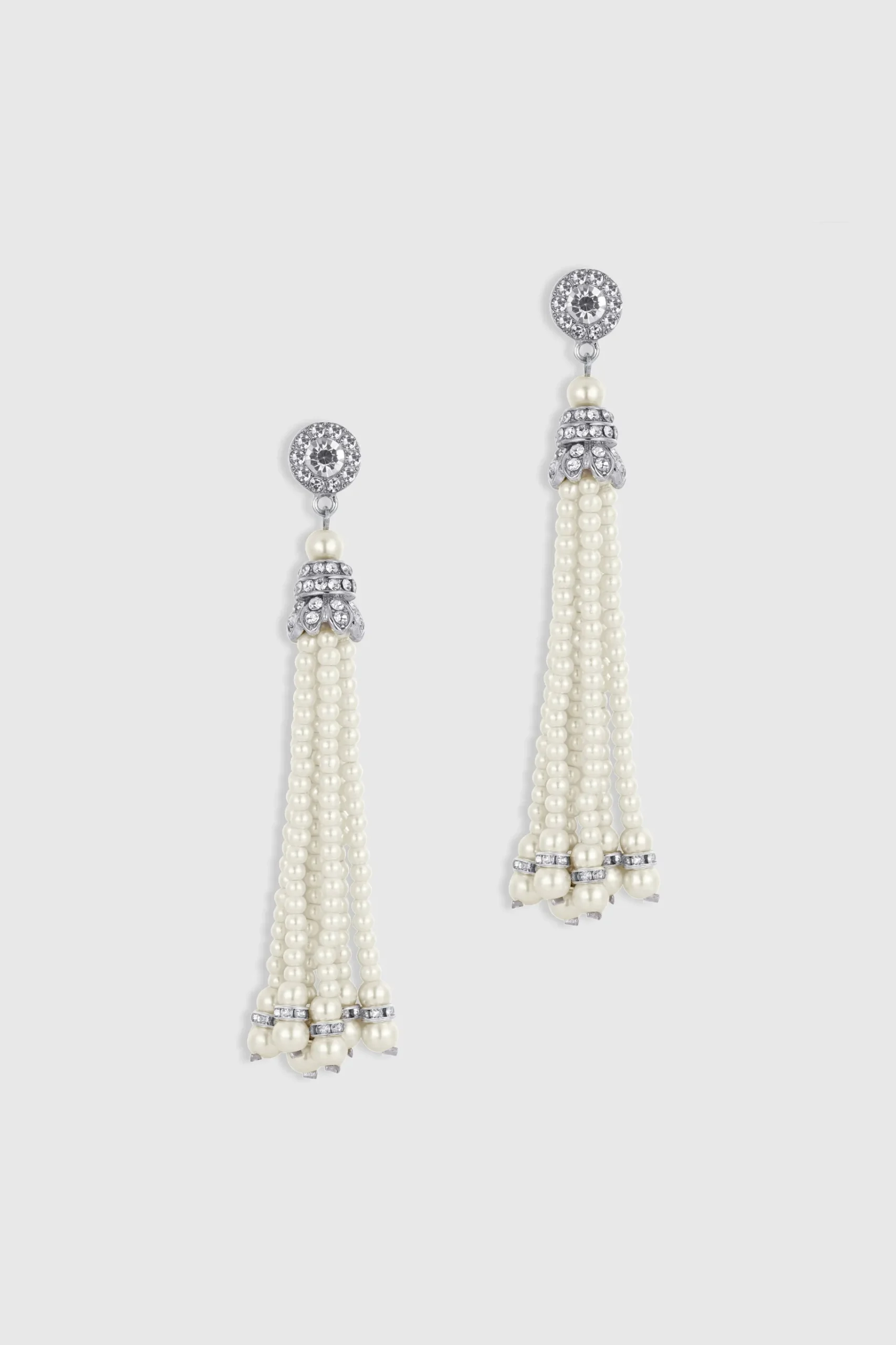 BABEYOND Jewelry|Delicate Vintage Tassel Pearl Earrings