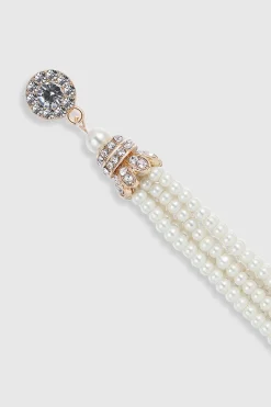 BABEYOND Jewelry|Delicate Vintage Tassel Pearl Earrings