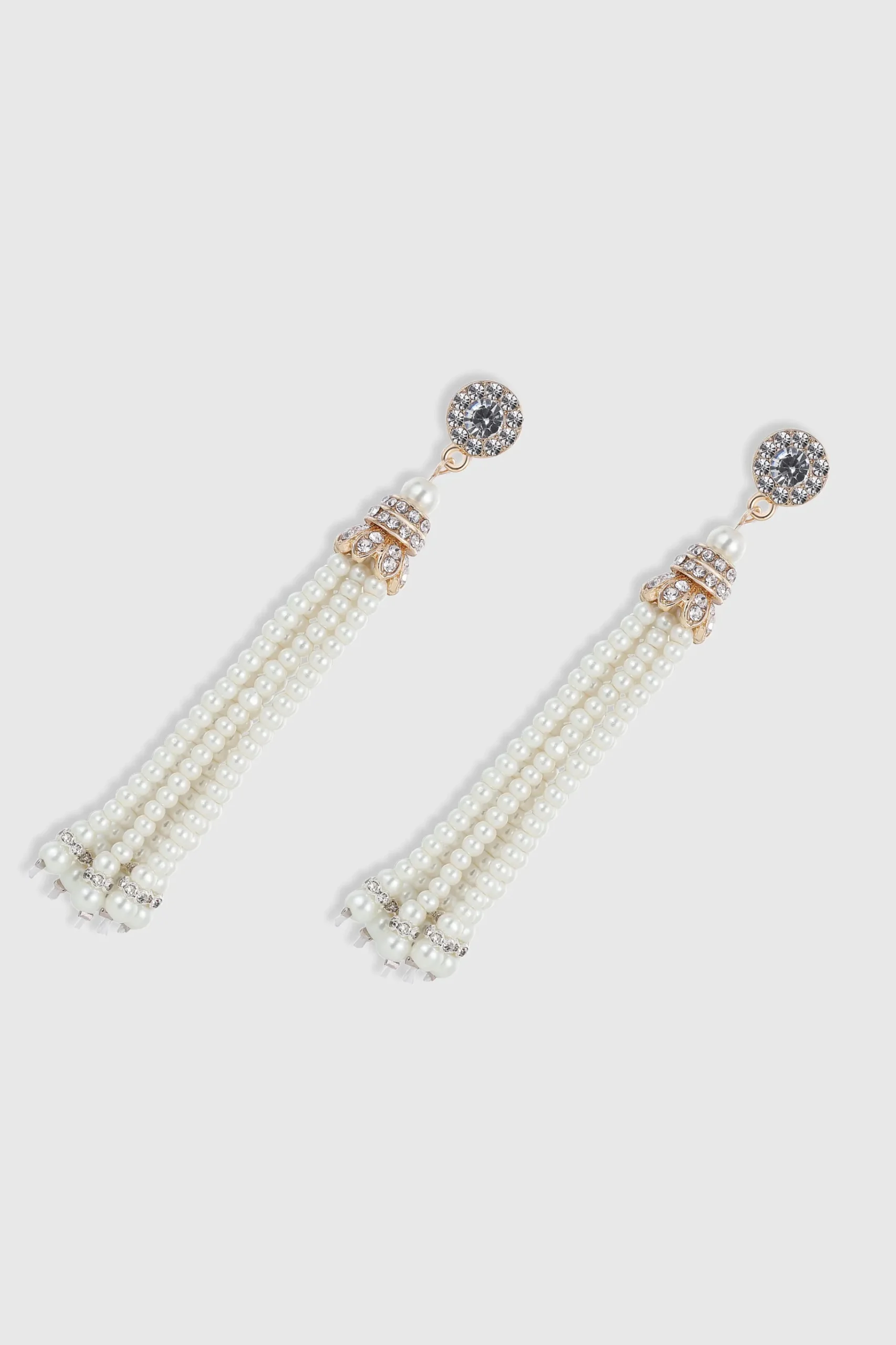 BABEYOND Jewelry|Delicate Vintage Tassel Pearl Earrings