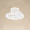 BABEYOND Headpieces & Fascinators|Elegant Floral Decorated Fascinator Cream