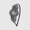 BABEYOND Headpieces & Fascinators|Embellished Rhinestone Beaded Headband Black/Silver