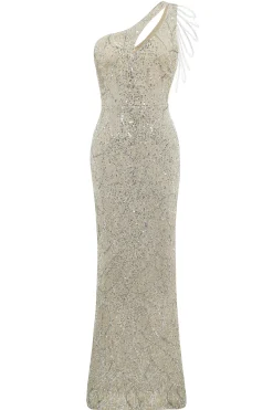 BABEYOND Dresses|Embellished Sequin Asymmetric Dress