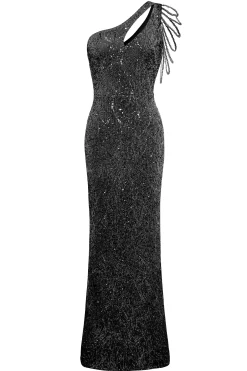 BABEYOND Dresses|Embellished Sequin Asymmetric Dress