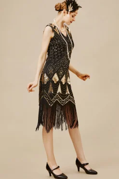 BABEYOND Dresses|Embellished Sequin Beaded Bodycon Dress