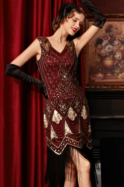 BABEYOND Dresses|Embellished Sequin Beaded Bodycon Dress