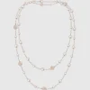 BABEYOND Jewelry|Faux Pearls Rose Necklace Rose Gold
