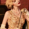 BABEYOND Headpieces & Fascinators|Feather Beaded Beads Headband Champagne