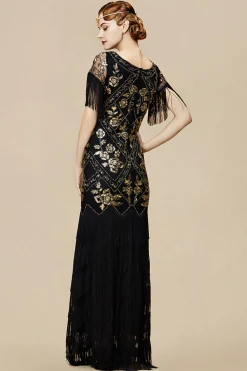 BABEYOND Dresses|Flowery Multi-Layer Maxi Mermaid Dress