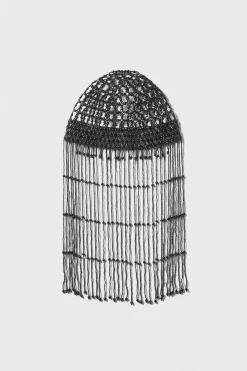 BABEYOND Headpieces & Fascinators|Fully Beaded Pearl Flapper Tassel Cap