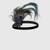 BABEYOND Headpieces & Fascinators|Gatsby Sequin Peacock Headband Dark Green