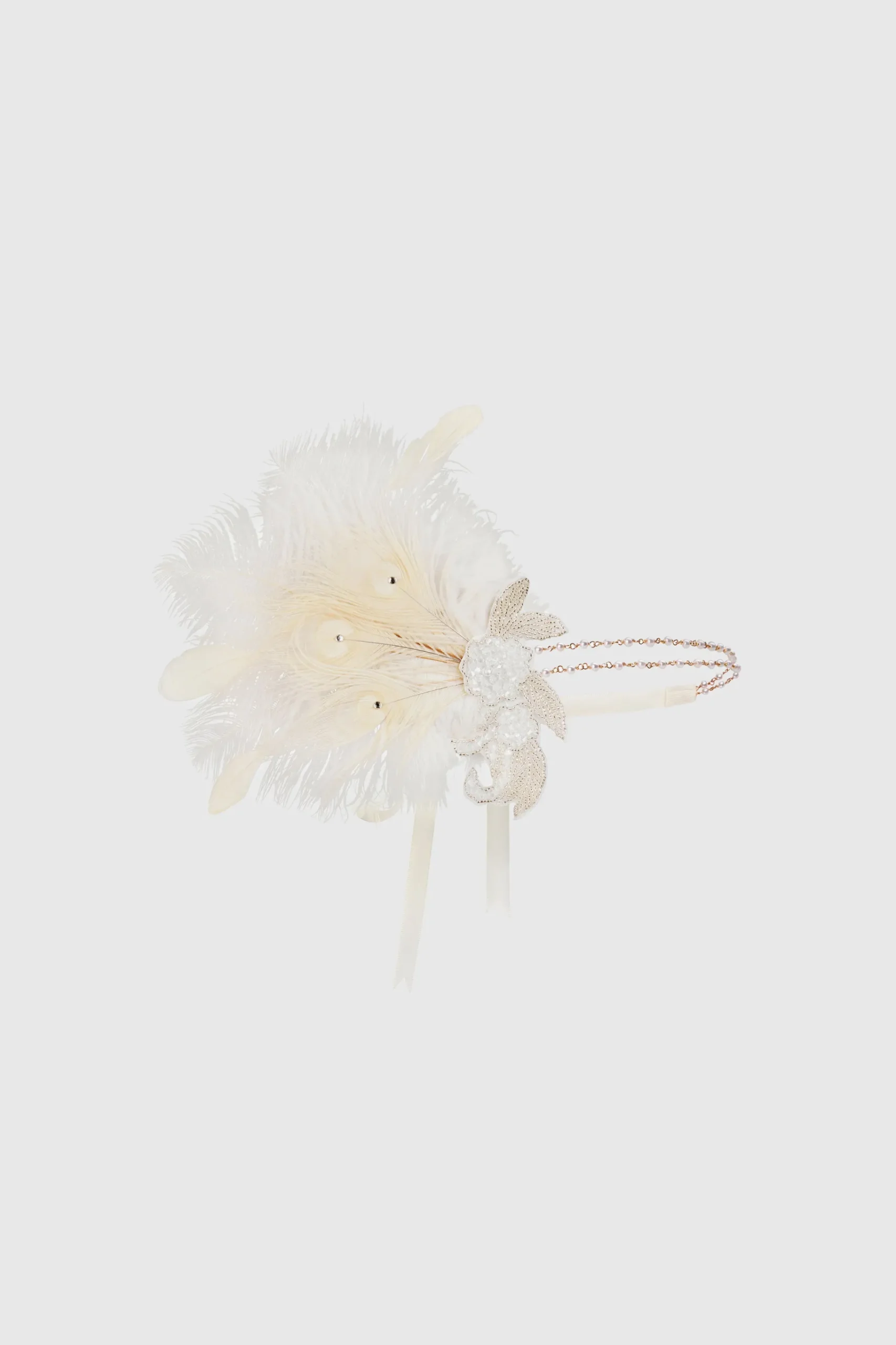 BABEYOND Headpieces & Fascinators|Gorgeous Beaded Feather Hairband
