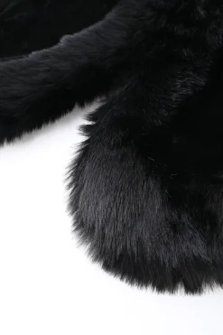 BABEYOND Shawls & Scarves|Gorgeous Faux Fur Wrap Evening Cape