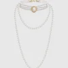 BABEYOND Jewelry|Gorgeous Pearl Choker Necklace Set White