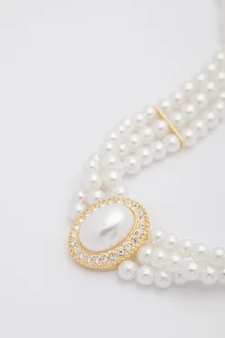 BABEYOND Jewelry|Gorgeous Pearl Choker Necklace Set White